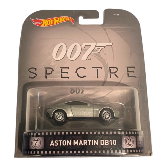 NIB Hot Wheels 2015 Metal Die Cast ASTON MARTIN Model CAR Spectre Collectible - Picture 4 of 4